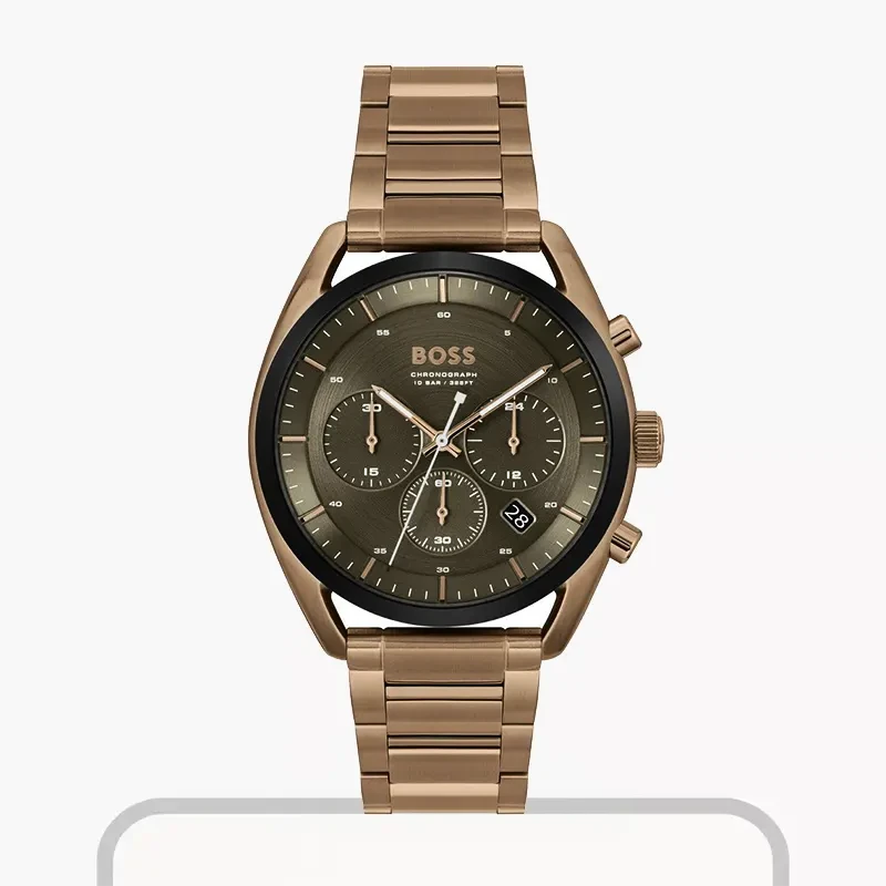 Hugo Boss Top Brown Dial Casual Men's Watch- 1514094